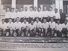 USFL Formation du président Vissol années 1940.jpg