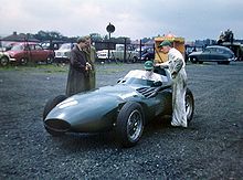 Photo d'une Vanwall VW5.