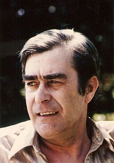 Le poète Raymond Busquet en 1972.