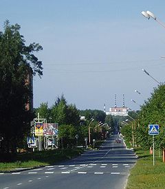 Avenue principale de Zaretchny