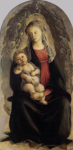 Botticelli, madonna in gloria di serafini.jpg
