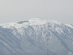 Vue du versant sud du monte Grappa.