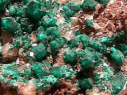 Dioptase du Kazakhstan