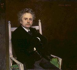 Edvard Grieg (1891), représenté par Eilif Peterssen