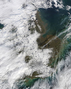 Image illustrative de l'article Tempête de neige de février 2009 sur les îles britanniques