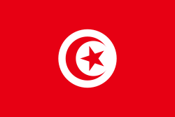 Drapeau de la Tunisie depuis 1999