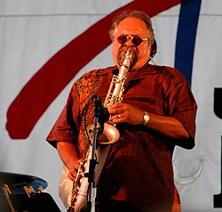 Joe Lovano au Newport Jazz Festival, 2005