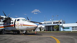 Let 410 at Uruguaiana Airport - Brazil.JPG