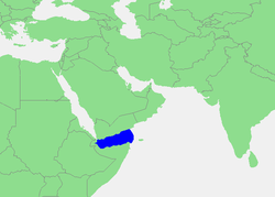 Carte du golfe d'Aden en 1860