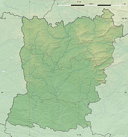 Mayenne department relief location map.jpg