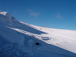Ski en été au Plateau Rosa