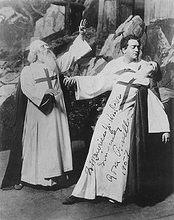 Rosa Ponselle et Enrico Caruso dans La forza del destino