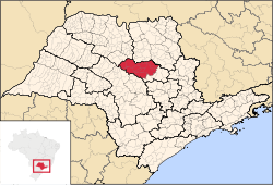 Région Microrégion d'Araraquara