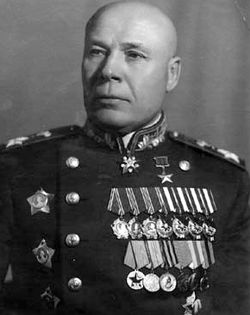 Semion Timochenko, commandant en chef du Front sud-ouest qui mena la seconde bataille de Kharkov.