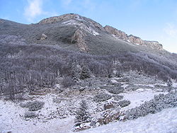 Vue du Snežnik.