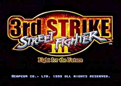 Logo de Street Fighter III: 3rd Strike - Fight for the Future