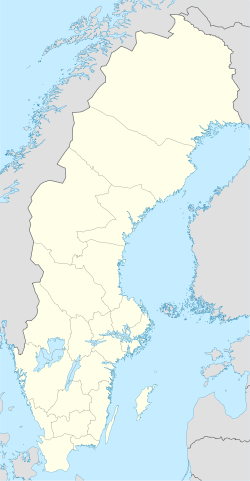 Géolocalisation sur la carte : Suède
