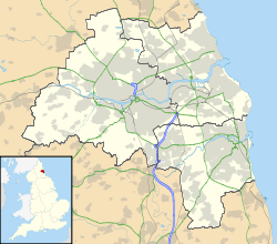 (Voir situation sur carte : Tyne and Wear)