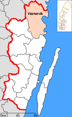 Carte de localisation de la commune dans son comté.