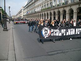 Photographie du GUD à la marche du Comité du 9-Mai de 2010.