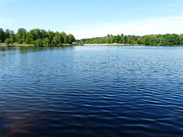 Le lac du Coiroux à Aubazine