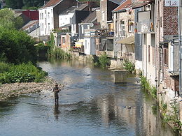 La ville basse et la Vesdre