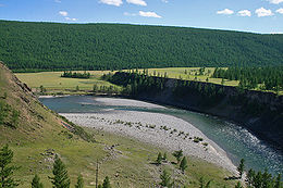 L'Oka, rivière de Sibérie