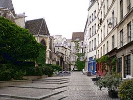 Rue des Barres en 2007.