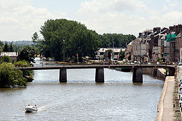 Le pont Saint-Nicolas sur la Vilaine, entre Saint-Nicolas-de-Redon et Redon.
