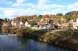 La Töss à Zell-Rikon.