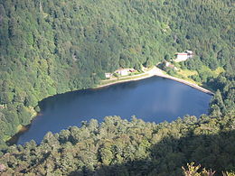 Le lac vu du Spitzkopf