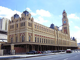 Gare de la Luz en 2005, après d'importants travaux de restauration