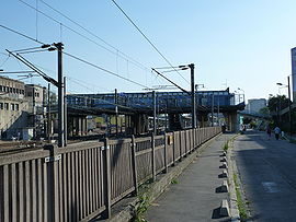 La gare en 2010