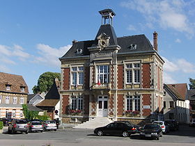 L'Hôtel de ville d'Écouis