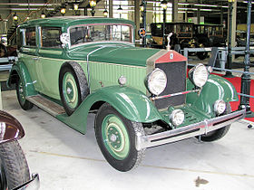 Belga Rise 1934, Autoworld à Bruxelles