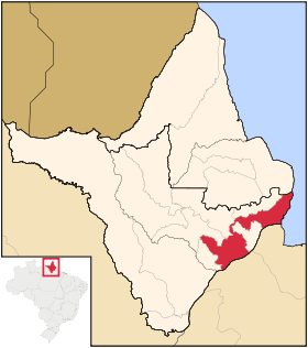 Localisation de Macapá sur une carte