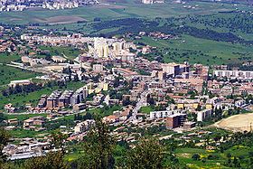 Vue d'Azazga depuis Ait Bouhini