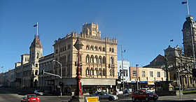 La grand'rue de Ballarat