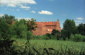 Le château (Zamek) de Barciany