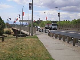 Le pont sur la rivière Macquarie
