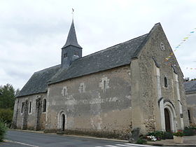 Église Saint-Martin, façade et face nord.