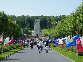 Commémoration du Memorial Day le 24 mai 2009 au Bois de Belleau