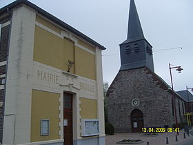 Mairie et église