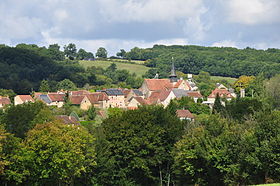 Vue générale de la commune.