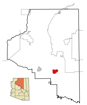 Coconino County incorporated areas Flagstaff highlighted.svg