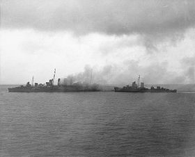 Damaged HMS Canberra-Savo Island-9Jun42.jpg