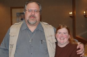 David Weber et sa femme Sharon au CONduit en 2007