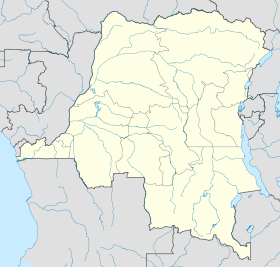 Carte de République démocratique du Congo