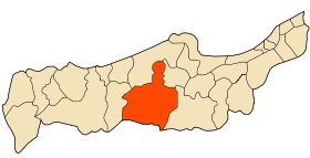 Dz - 42-02 - Menaceur - Wilaya de Tipaza map.svg