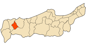 Dz - 42-10 - Aghbal - Wilaya de Tipaza map.svg